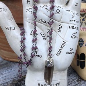 Smoky Quartz necklace 🖤